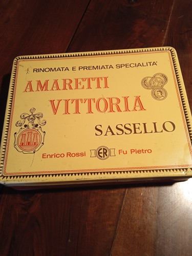 Scatole metallo vintage lotto
