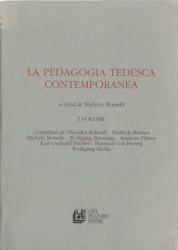 Pedagogia tedesca - pedagogia,