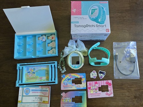 Tamagotchi smart mint blue - tamagotchi,