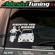 Adesivo Rispetto per i Bikers Chatanet CH26 - Sticker Decal