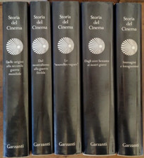 Fofi Morandini Vincent STORIA DEL CINEMA Enciclopedia  GARZANTI 1990 COME NUOVA