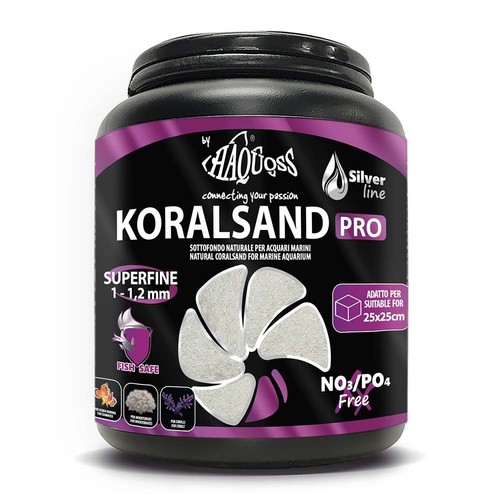 Haquoss koralsand pro - koralsand, 1-1,2mm