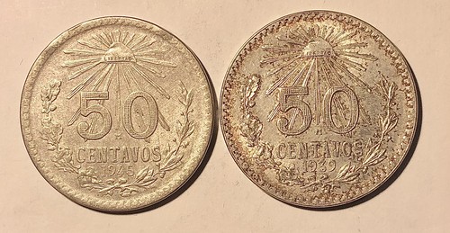 Messico monete da 50 - messico,