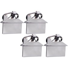  4 Pcs Portachiavi Casa