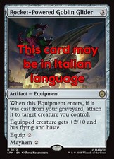 MTG ROCKET-POWERED GOBLIN GLIDER EXC - ALIANTE A RAZZO DI GOBLIN 172 - SPM