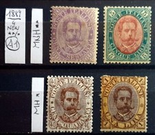 Italy regno 1889 umberto - regno, i