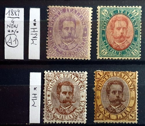 Italy regno 1889 umberto - regno,