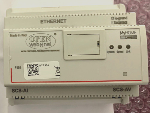 F454 bticino webserver - bticino, nuovo