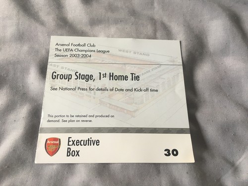 2003 arsenal inter milan - arsenal, v