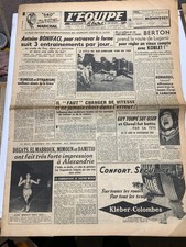 L'Equipe Journal 12/10/1951