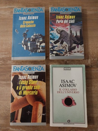 Lotto libri fantascienza isaac - libri,