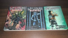 ROMANZO NOVEL L'ATTACCO DEI GIGANTI BEFORE THE FALL SERIE COMPLETA 1-2-3