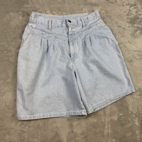 Pantaloncini denim plissettati