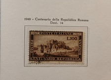1949 ITALIA Repubblica romana