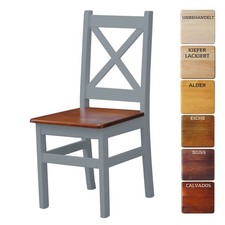 Sedia grigia nuova LEGNO DI