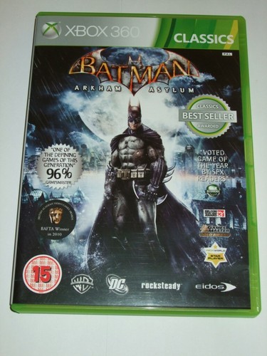 Batman arkham asylum per - batman, xbox