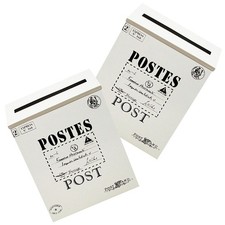 2 pezzi cassette postali in