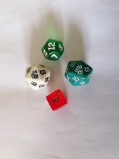 Dadi per giochi - di, ruolo