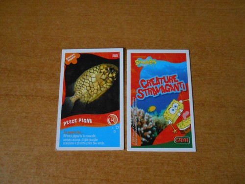 Figurina card spongebob crai - figurina,