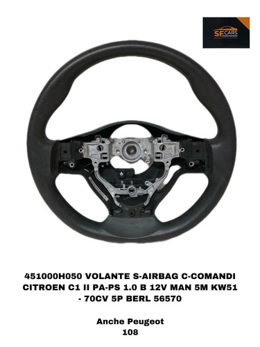 Volante citroen serie - c1,