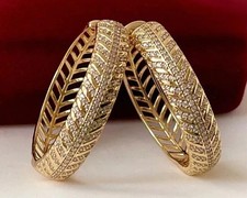 Orecchini donna a cerchio 2 ct