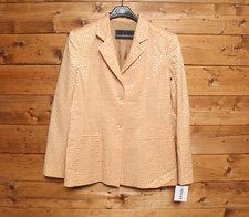 Tailleur ROCCOBAROCCO  tg. 48 Usato (Sa1688) Avorio Vintage Completo