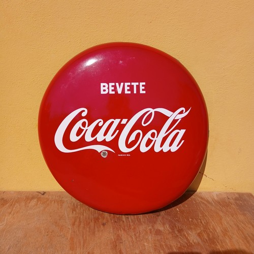 Insegna tabella smaltata coca - tabella,