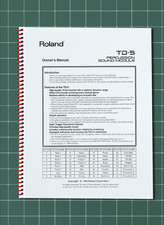 Roland TD-5 — Manuale del