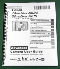 Canon PowerShot A620 Manuale