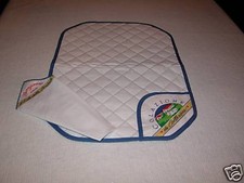 Servizio nuovo all'americana in cotone bianco trapuntat