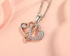Ciondolo cuore donna diamante