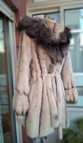 Cappotto pelliccia visone