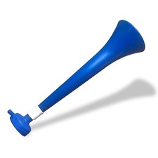 FUN FAN LINE - Pack 3 Corno di plastica/Vuvuzela Horn. Strumento Accessorio p