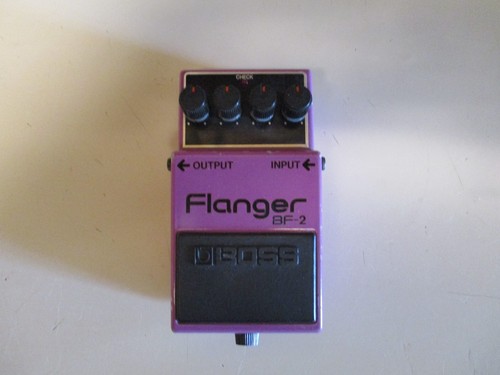 Boss flanger etichetta - bf-2,