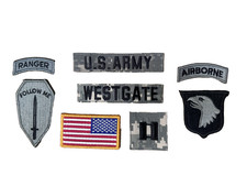 Set 8 patch esercito americano