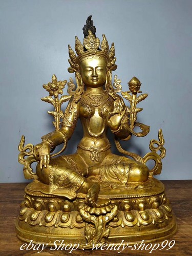 Statua buddha dea tara old - dea,