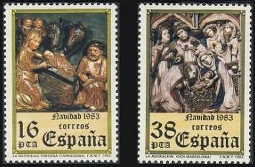Spagna 1983 edifil - spagna, 2729/30