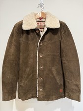 Giacca western in shearling