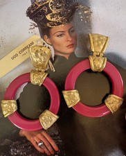 Ugo Correani orecchini anni