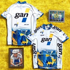 RARA maglia ciclismo squadra gan 3615 1993 vintage di Greg LeMond Activewear — taglia L/XL