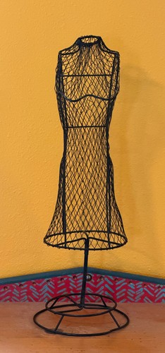 Manichino vintage filo nero - vintage, in