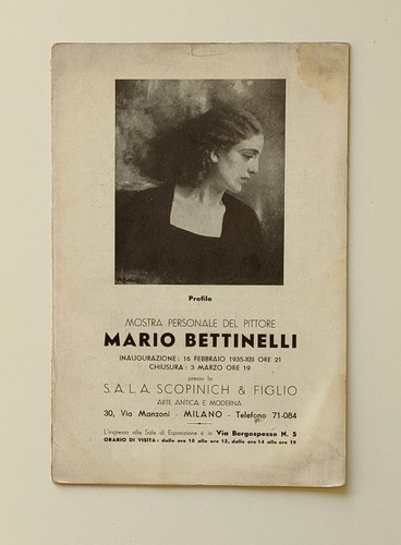 1935 mostra pesonale mario - 1935,
