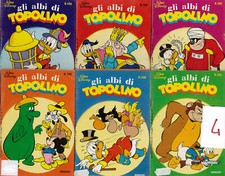 TOPOLINO ALBI  6 FUMETTI