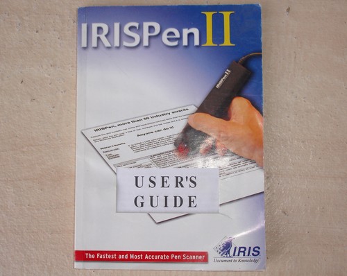 Iris pen scanner - iris, manuale