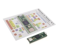 Teensy 4.1 con pines y