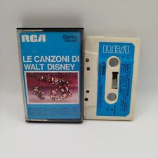 LE CANZONI DI WALT DISNEY K7 MUSICASSETTA audio cassetta MC RCA 5/71