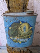 Vintage Lourdes Water Flask