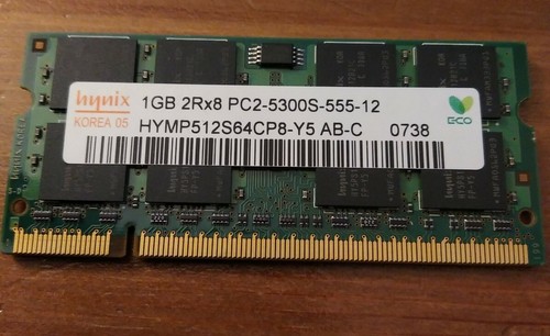 Ram sodimm ddr2 1gb - ram,