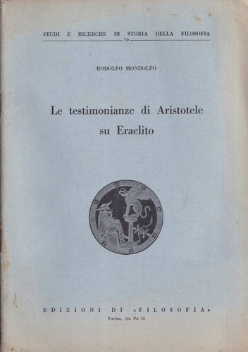Testimonianze aristotele - le,