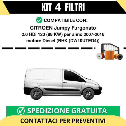 Kit filtri risparmio per - 4,